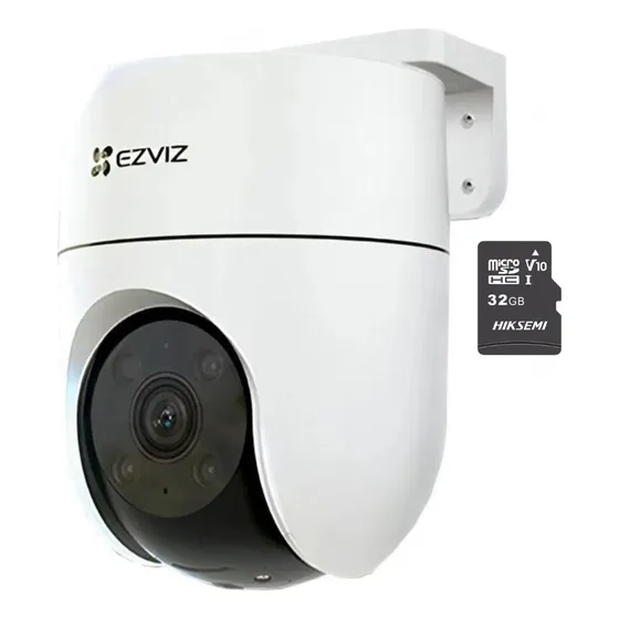 Camara Domo H8c Wifi Ezviz 2mp Regalo 32gb Hikvision Colorvu