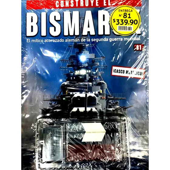 Construye El Bismark El Mítico Acorazado Aleman Salvat # 81