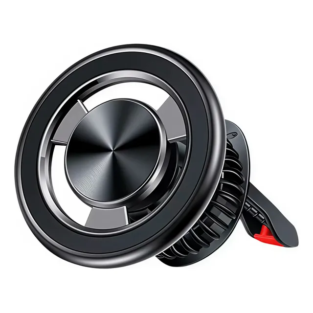 Soporte Magnetico Celular Auto Ventilación Firme Y Compacto