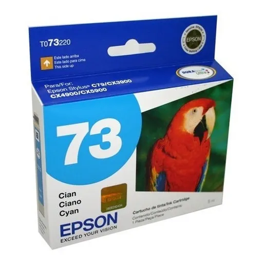 Cartucho Epson T073 Cyan 5600 Cx3900/t30/tx220 5ml T0732