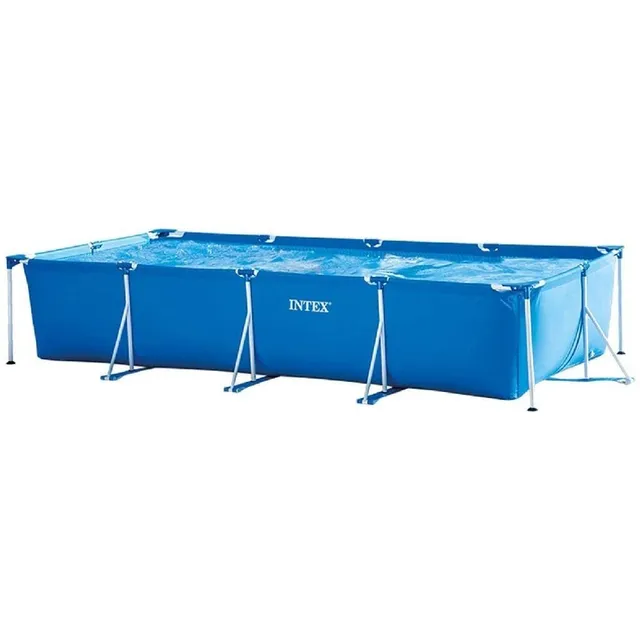 Intex Alberca Estructural Rectangular Metal Frame 450x220x84