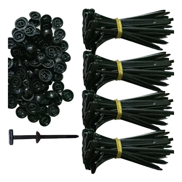 Reusable Nylon Zip Ties Universal Locking Cable Tie Buckle