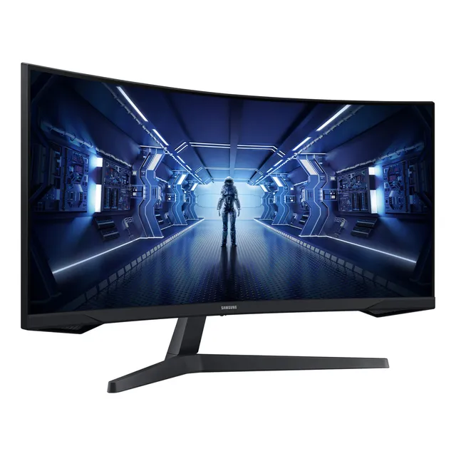 Monitor Gamer Samsung con pantalla de 34" 165Hz 110V y resolución Ultra WQHD
