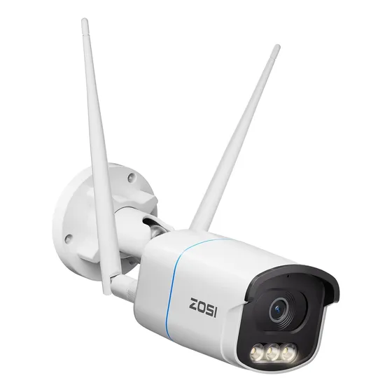 Cámara Zosi C186 4k 8mp Aurora Lux Con Visión Nocturna En Co