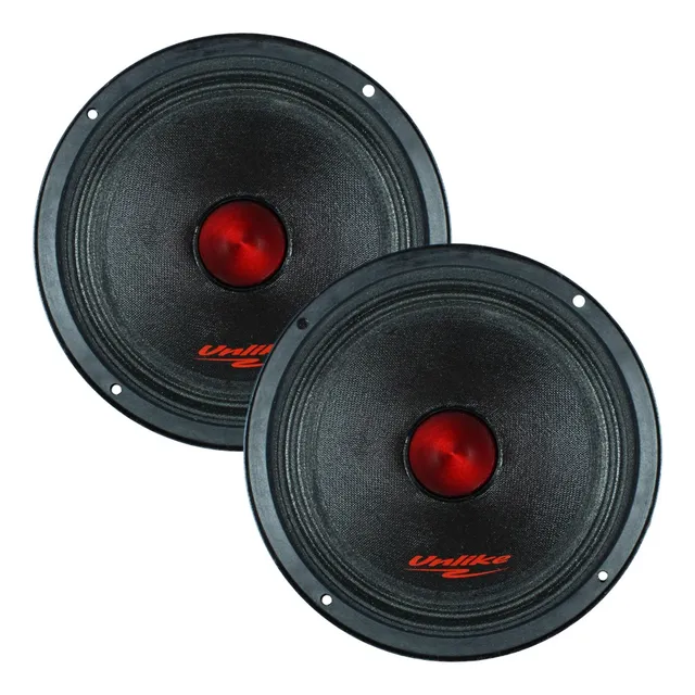 Par De Alto Falantes Medio Grave Unlike Unf66 6  400w 4 Ohms