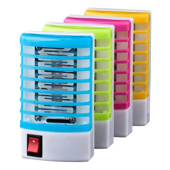 Lampara Mata Zancudo Denge Moscas Raqueta Insectos Luz Mosqu