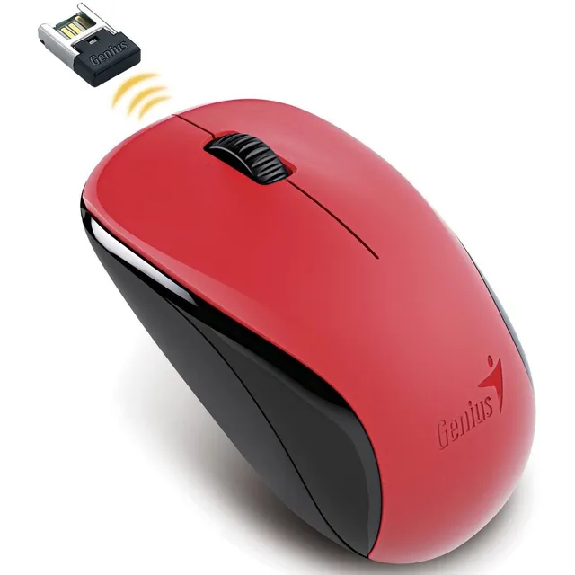 Mouse Genius Nx 7000 Inalámbrico Rojo Color Passion red