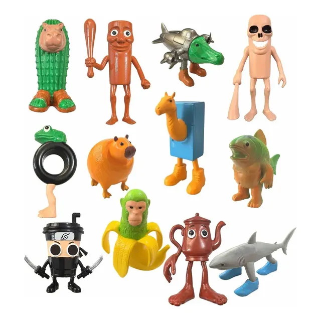 A Tralalero Tralala Figuras De Acción,decoración Italiana