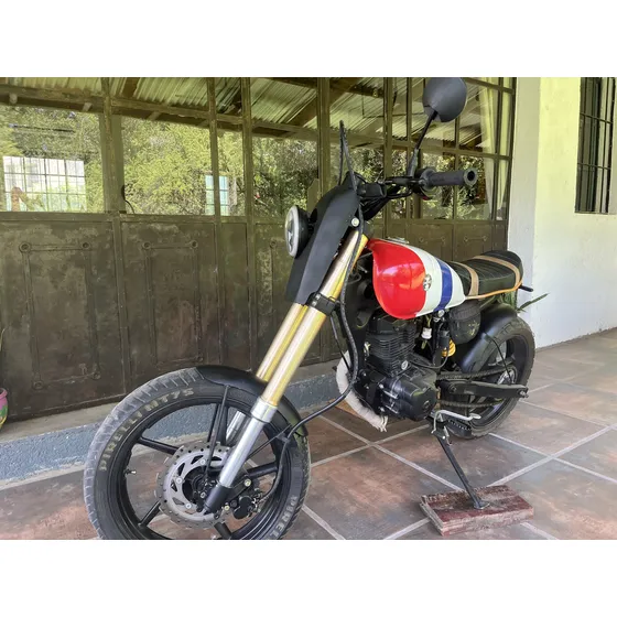 Scrambler. Honda Cg 125, Modificada 100%