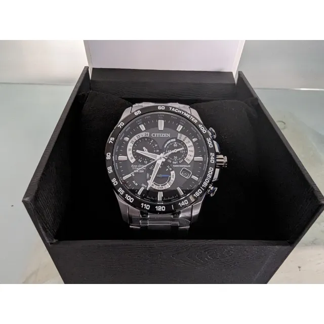 Citizen Men's Eco-drive Sport Luxury Pcat Chronograph