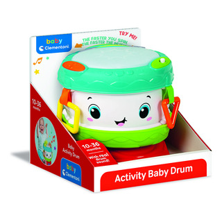 Tambor Musical Bebe Actividades Desarrollo Baby Clementoni Tambor Musical Bebe Actividades Desarrollo Baby Clementoni