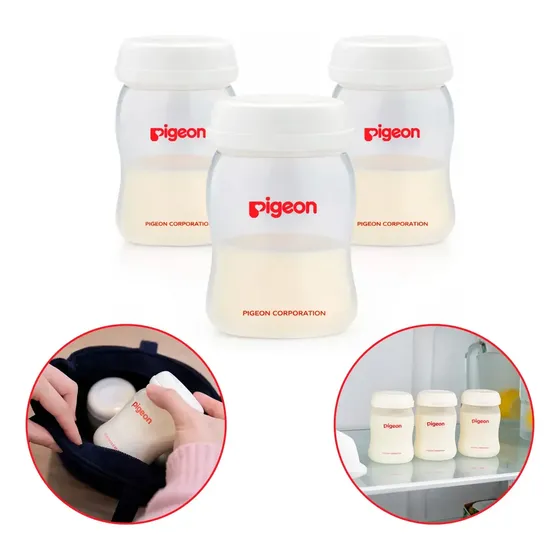 Taza De Almacenamiento Pigeon 160ml Convertible En Biberón | Cuotas sin interés