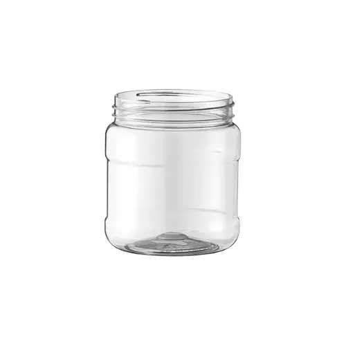Frasco Tarro Plastico Pet Darnel Redondo De 300ml X 48 Und