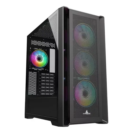Chasis Caja Torre Gamer Iceberg Titan M16 X4 Argb Fans