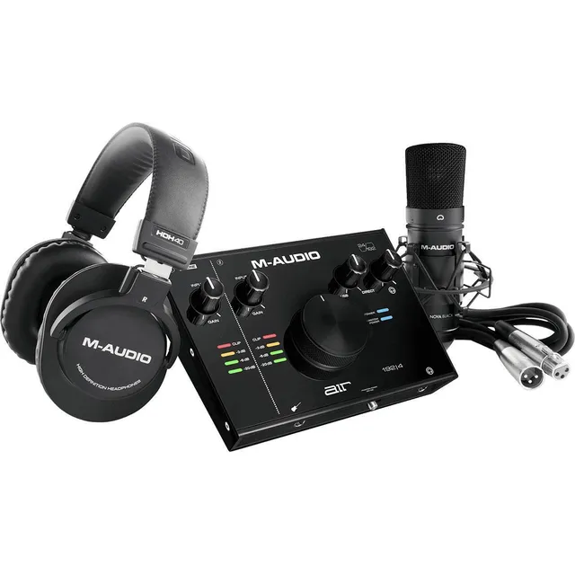 Pack HomeStudio M-audio Air 192|4 Vocal Studio Pro Grabación Profesional