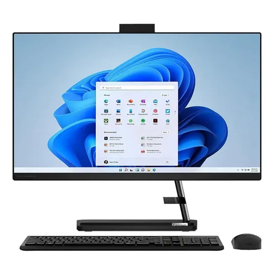 Pc Todo En Uno Lenovo 23.8 I5-12450h 8gb 256ssd W11 Home