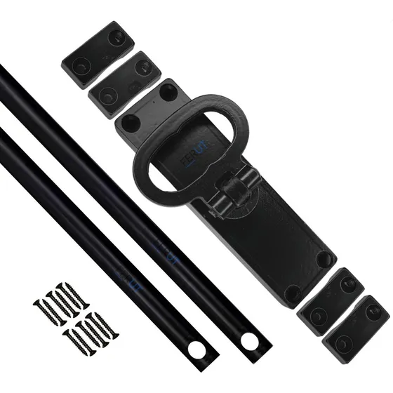 Kit Cremona Janela Completa Porta Balcão Com 02 Hastes 60cm