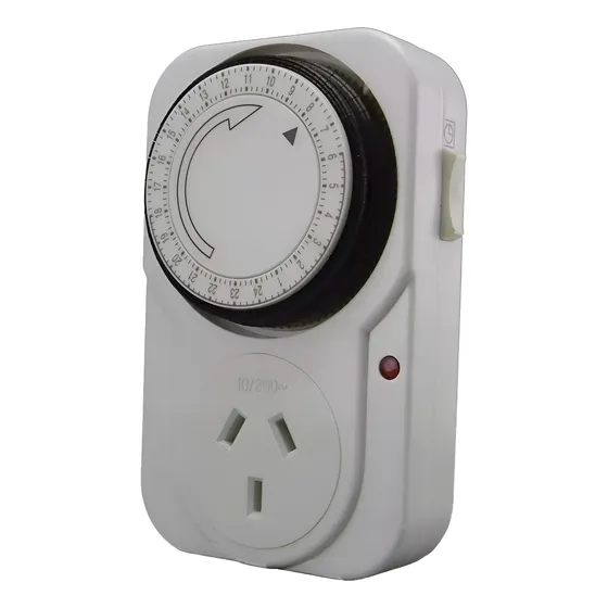 Temporizador Timer Mecanico Enchufable 2200w 10a Pronext