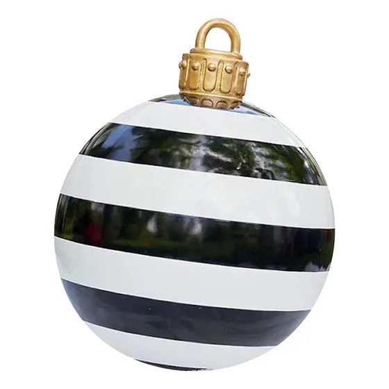 Decoración Inflable Gigante De La Bola De Navidad Del Pvc