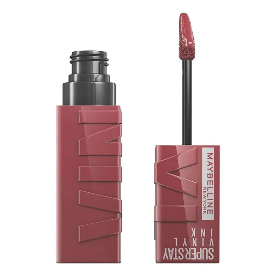 Labial Líquido Maybelline Superstay Vinyl Ink Acabado Brillante Color Witty
