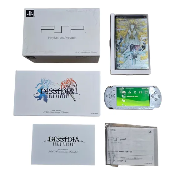 Console Sony Psp Final Fantasy Dissidia Edition Completo Excelente