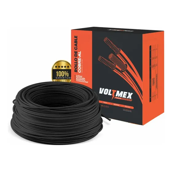 Cable eléctrico unipolar Voltmex Calibre 12 100m en caja