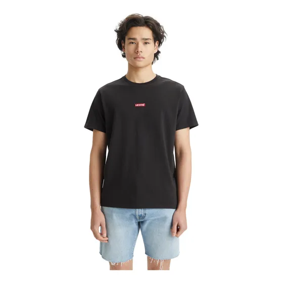 Polo Hombre Ss Relaxed Baby Tab T Negro Levis 79554-0025