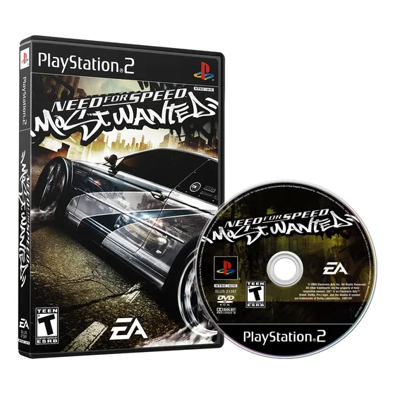 Need For Speed - Most Wanted Legendado - Ps2 Mídia Física