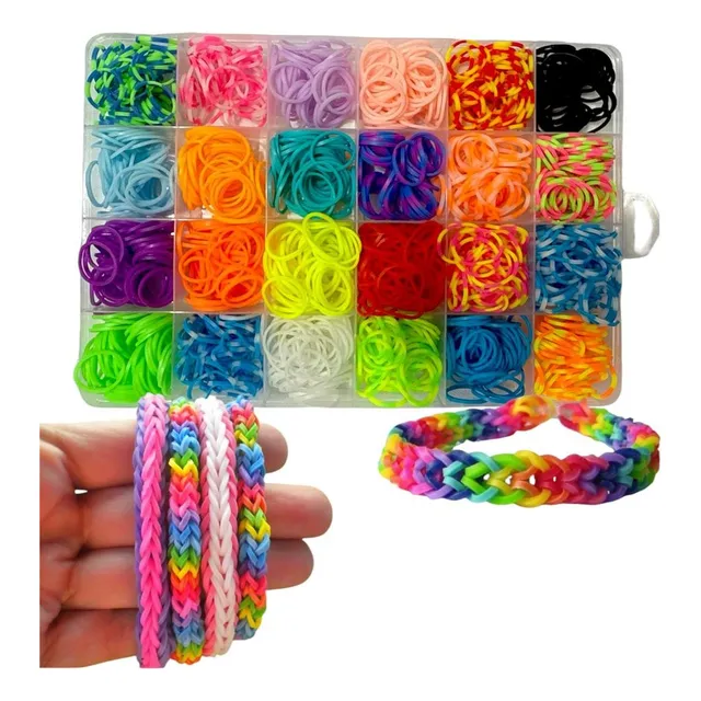Fabrica Pulseras De Gomita Gomas Elásticas Diseña Y Crea ++