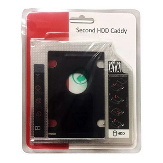 Case Adaptador Caddy 2º Hd Ssd/dvd P/notebook 12mm 12,7mm Case Adaptador Caddy 2º Hd Ssd/dvd P/notebook 12mm 12,7mm