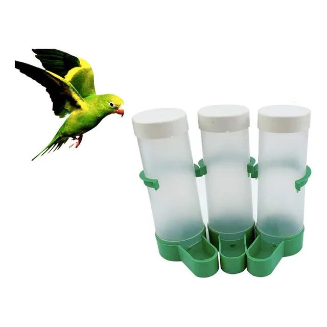2 Pcs Bebedero De Agua Para Pájaros Para Mascotas