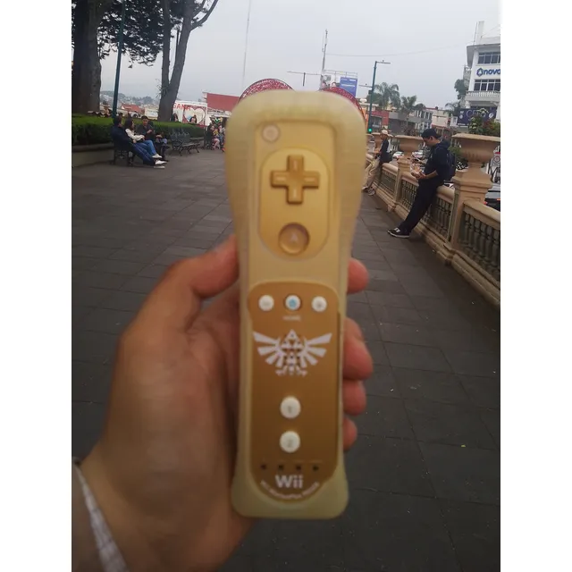 Wii Mote Dorado The Legend Of Zelda Skyward Sword Control 