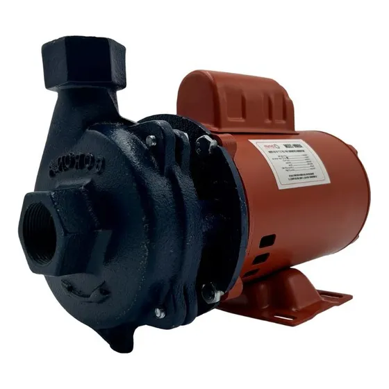 Bomba P/agua Centrifuga 2 Hp Corona / Motor Bmm 1 1/4 X 1 Naranja 60 Hz Monofásica