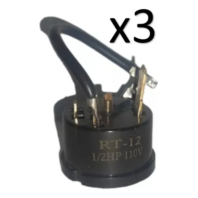 Termico De Compresor De Nevera 1/2 Hp X 3 Und