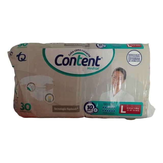 Pañales Content Medical Talla L