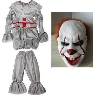 Disfraz It Pennywise Payaso Halloween De Talla 4 Hasta 16