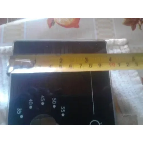 Vidrio Frontal De Horno   10 Ctm Alto X 60 Largo, 