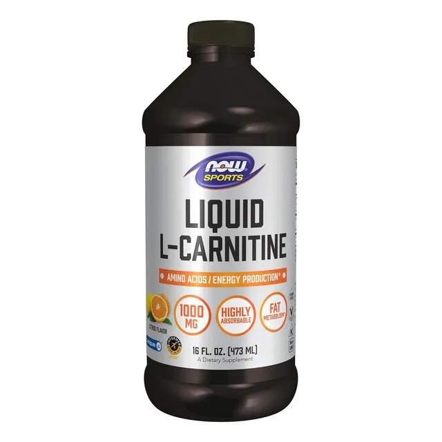 L-carnitina Liquida 1000 Mg Now 946 Ml