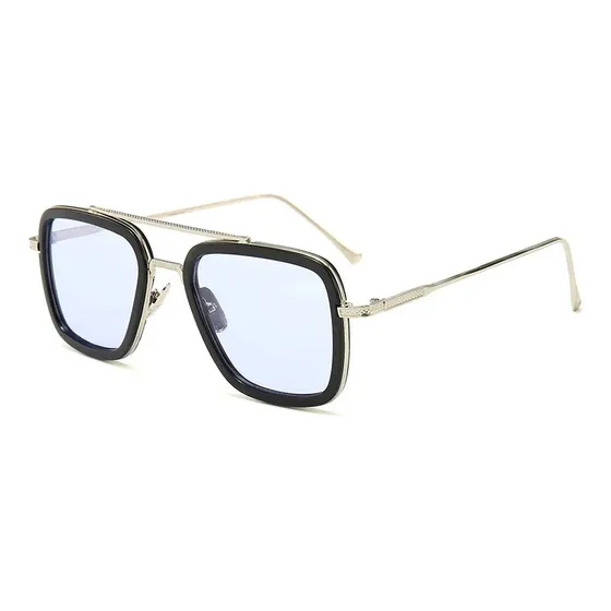 Lentes Montura Edith Tony Stark Spiderman Anti Uv Original!