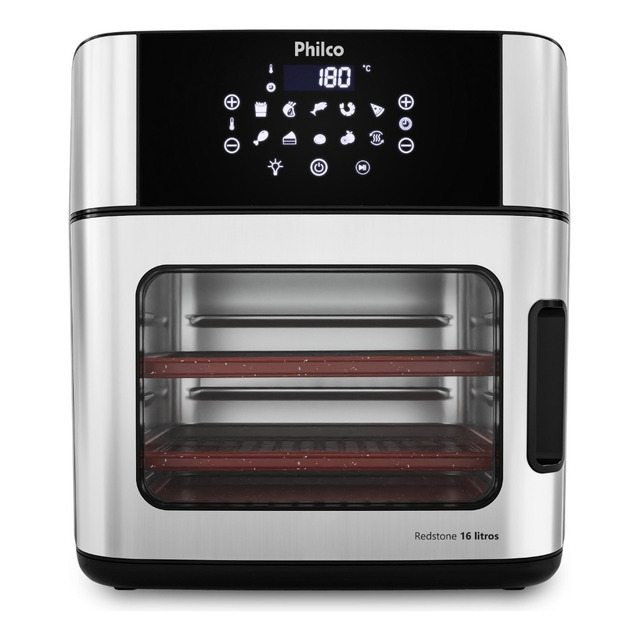 Fritadeira Air Fryer Philco 16l 4 Em 1 Painel Digital Paf16a Fritadeira Air Fryer Philco 16l 4 Em 1 Painel Digital Paf16a