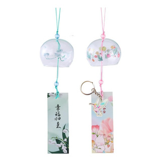 2 Campanas De Viento Japonesas Colgante Campanas Viento Flor 2 Campanas De Viento Japonesas Colgante Campanas Viento Flor