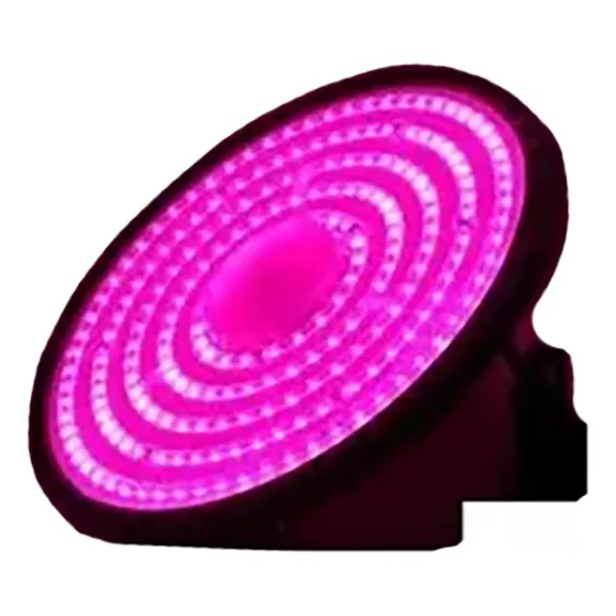 Foco Led Panel Redondo 200w Indoor Full Spectrum Cultivo Luz Magenta