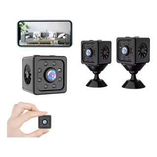 2 Mini Cámara Espía Wifi 1080p Hd Full Cámaras De Seguridad 2 Mini Cámara Espía Wifi 1080p Hd Full Cámaras De Seguridad