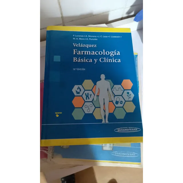 Libro Farmacología Velasquez