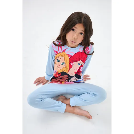 Pijama Princesas Disney Ariel Moana Blanca Nieves Rapunzel