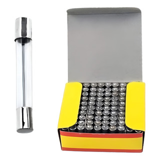 100 Peças - Fusível Vidro Pequeno (1 A) 1000m Amperes 5x20mm 100 Peças - Fusível Vidro Pequeno (1 A) 1000m Amperes 5x20mm