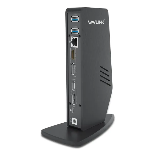 Docking Station Usb C Usb3.0 13-1 Wavlink 5k/4k Dual Hdmi/dp