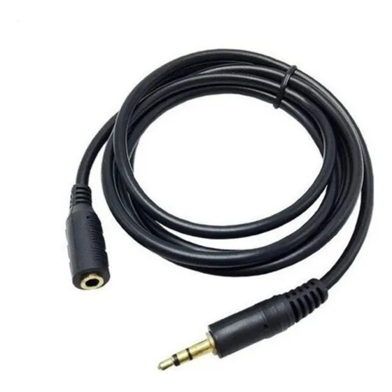 Cable Auxiliar Extension 3.5mm Macho A Hembra 1.5 Metros