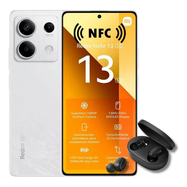 Redmi Xiaomi Note 13 5g 256gb 8gb Com Nfc + Brinde