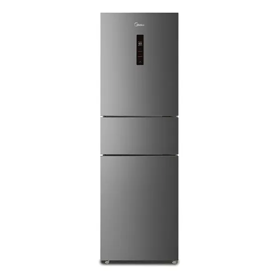 Refrigerador Bottom No Frost 263 Lts Midea Light Silver